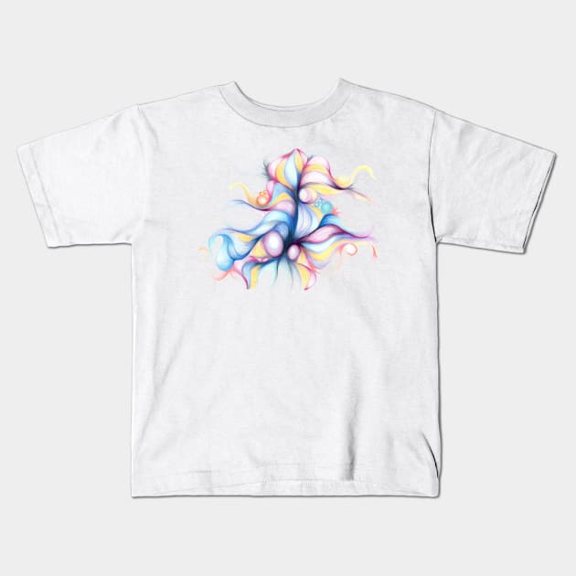 Dream Tree Kids T-Shirt by UkamaNoire